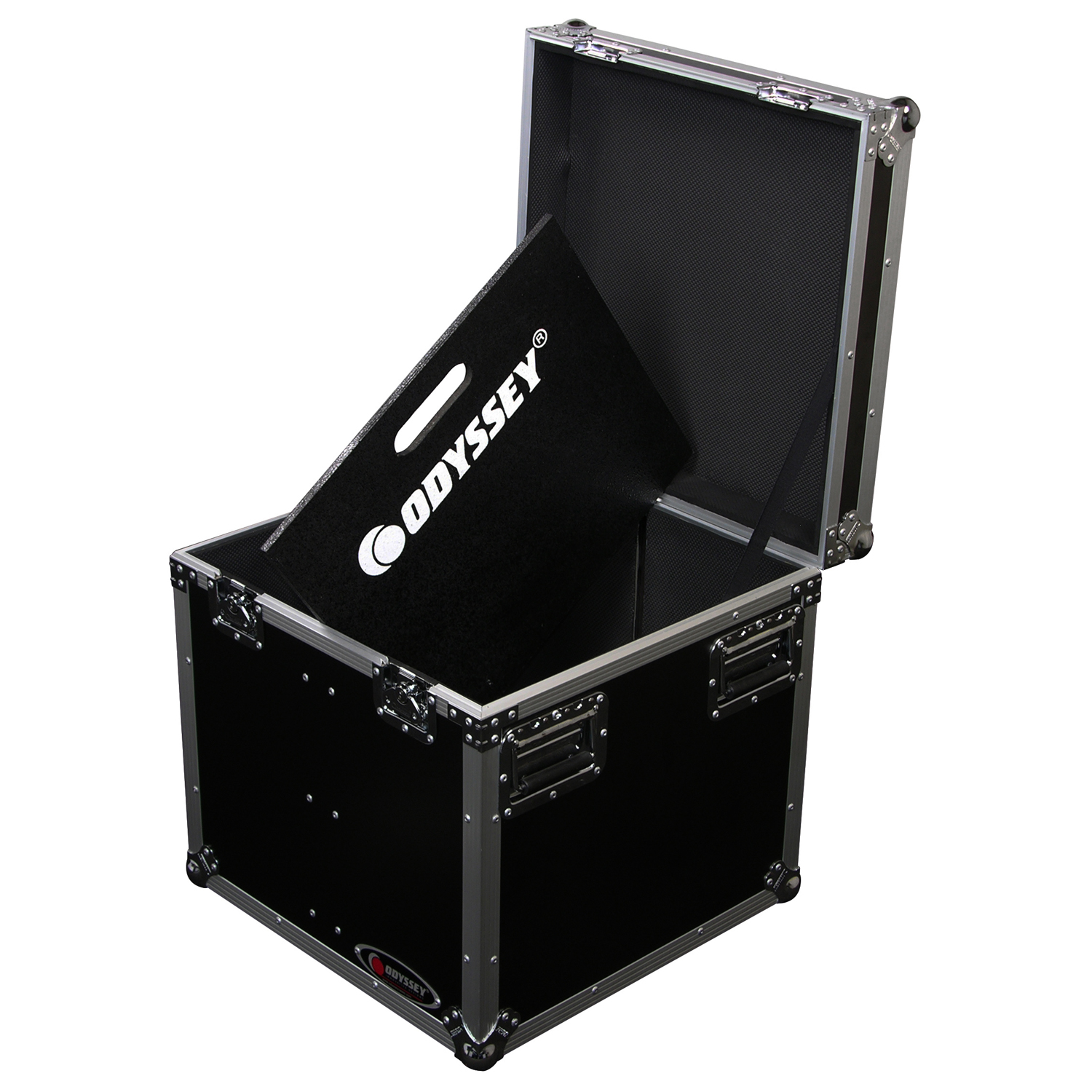 19.5" x 20" x 19.5" Interior Utility Trunk Touring Flight Case with Organizing Dividers