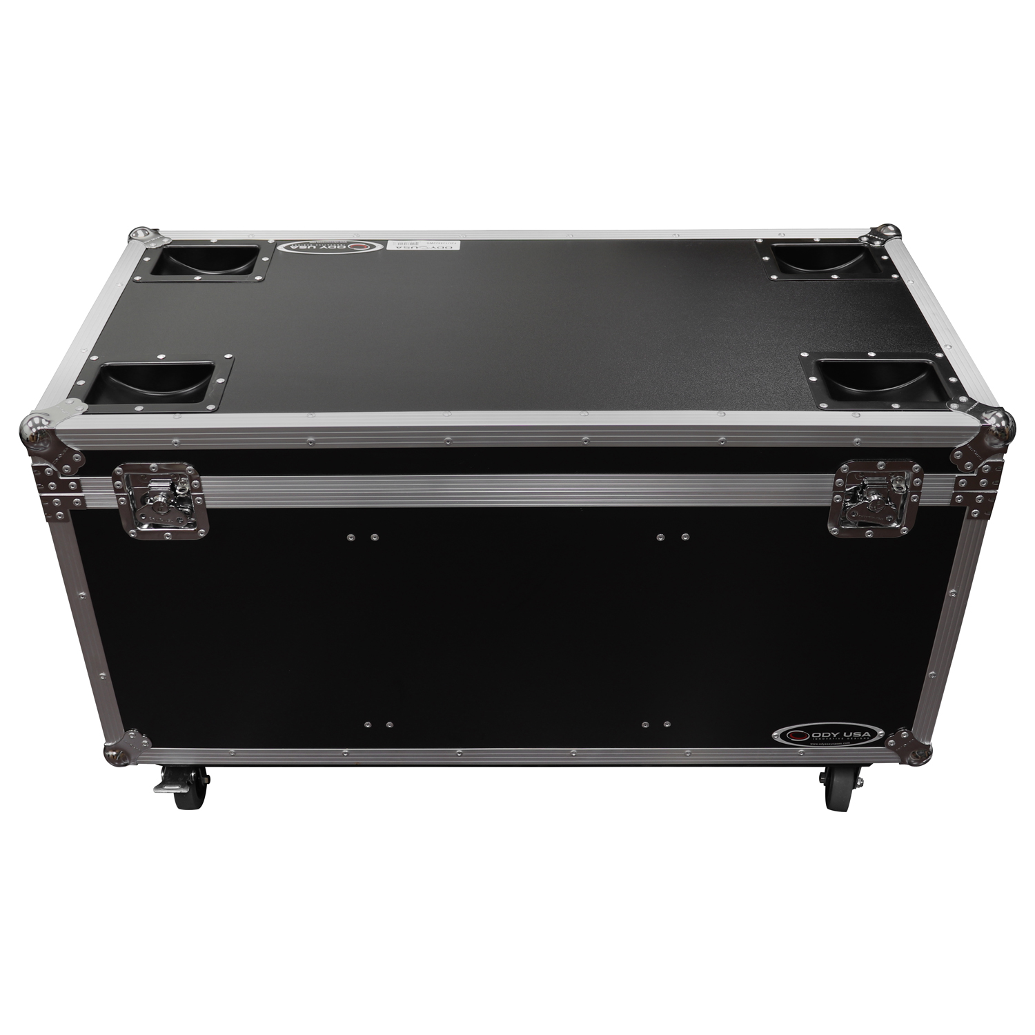 42.25" x 20.25" x 18.25" Bottom Interior Utility Trunk Touring Flight Case with Organizing Dividers - Image 5