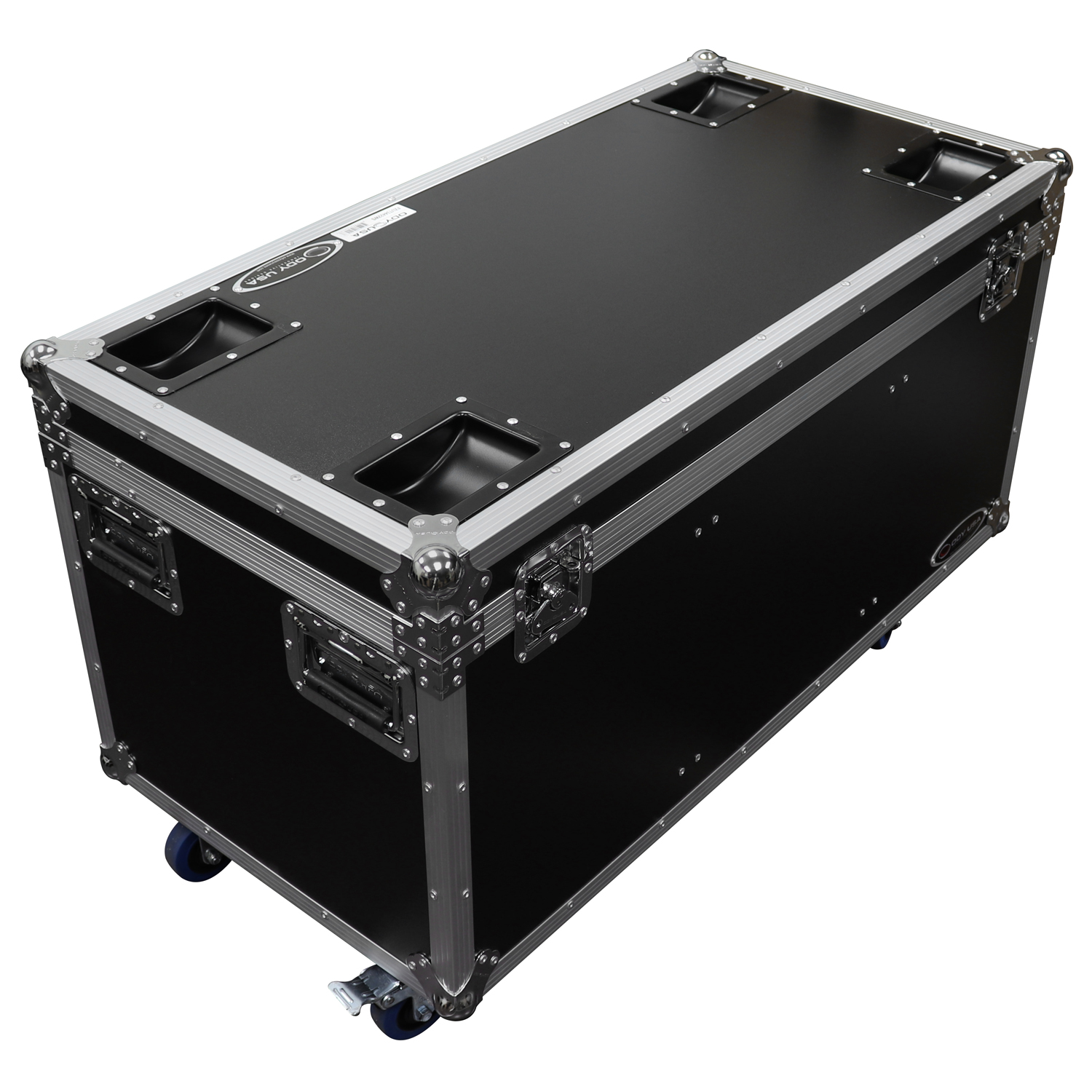 42.25" x 20.25" x 18.25" Bottom Interior Utility Trunk Touring Flight Case with Organizing Dividers - Image 6