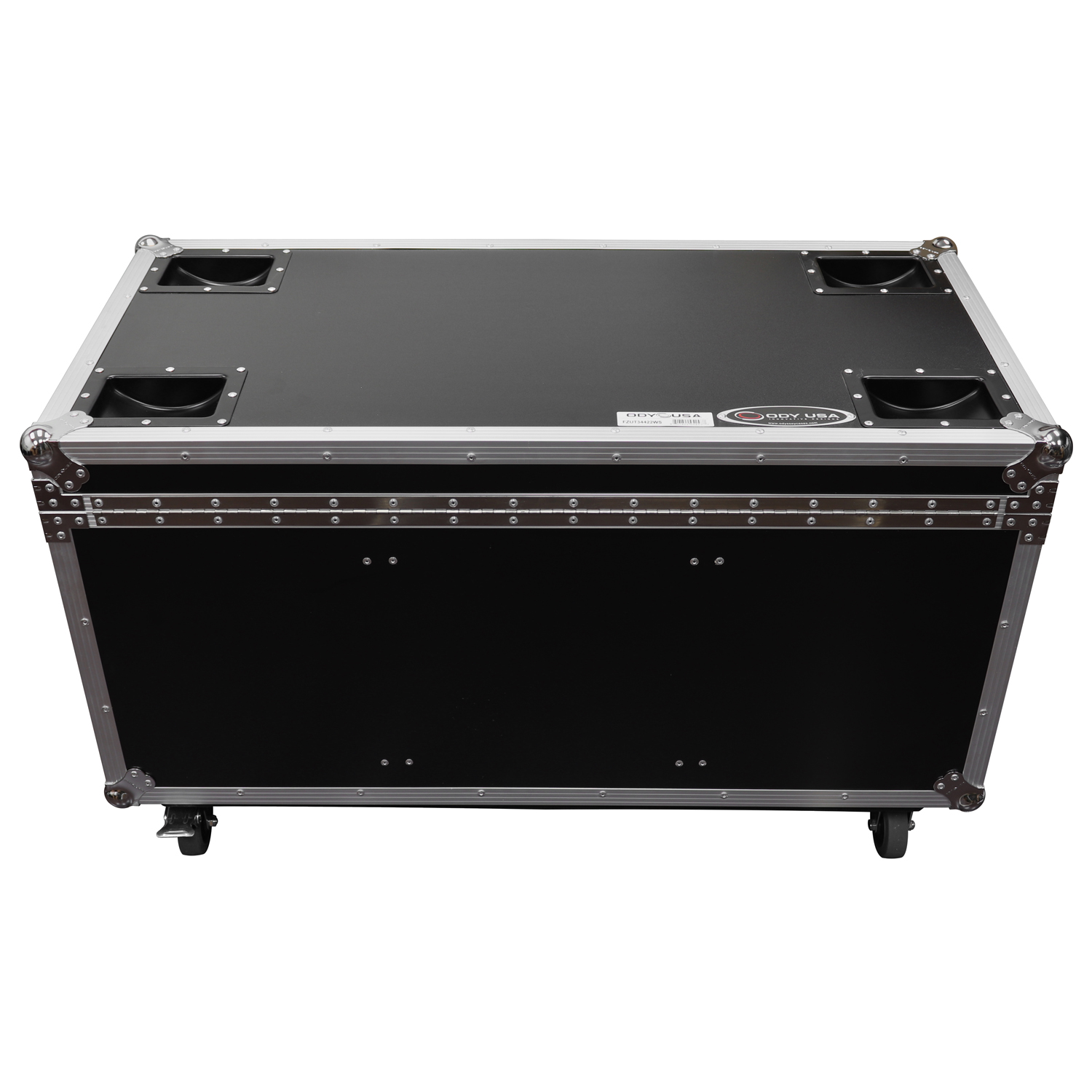 42.25" x 20.25" x 18.25" Bottom Interior Utility Trunk Touring Flight Case with Organizing Dividers - Image 7