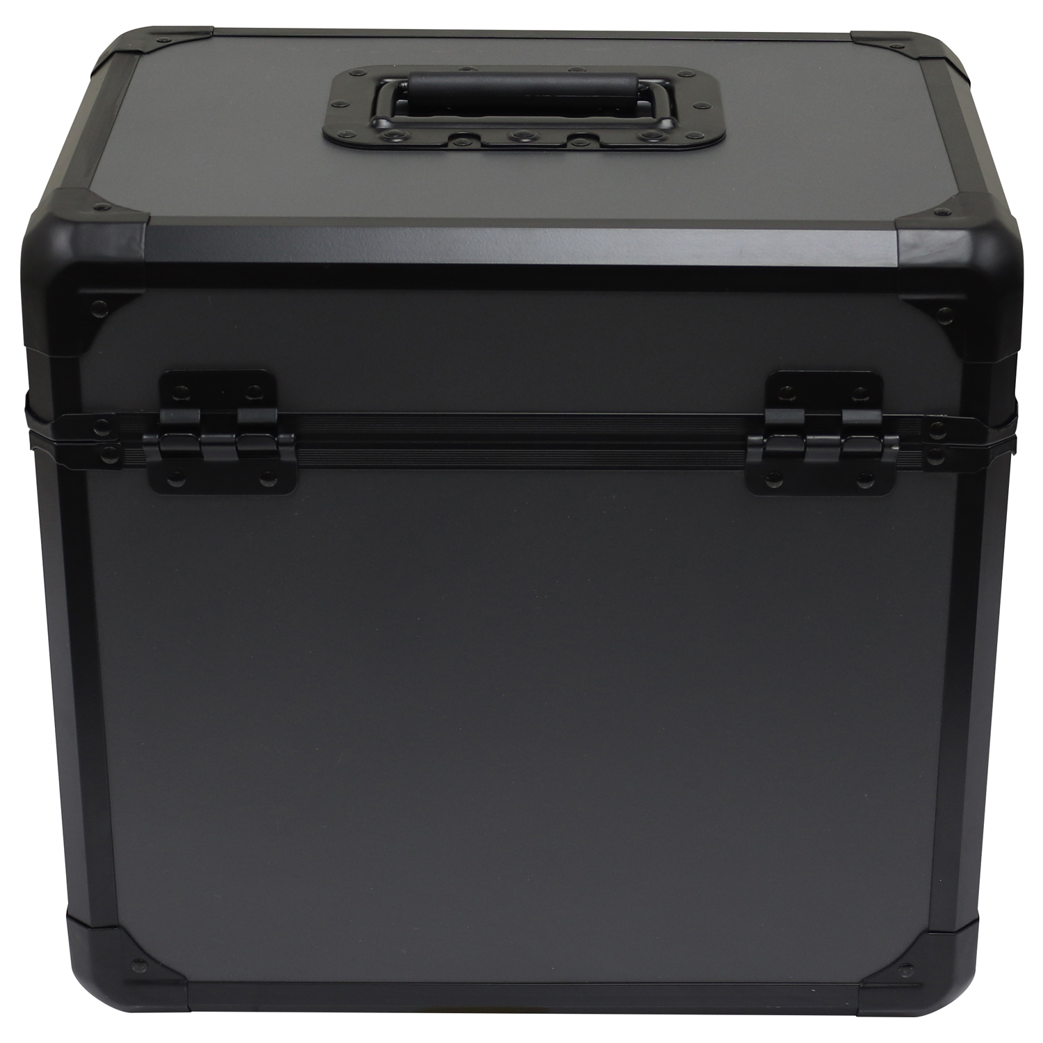 Black KROM on Gray Record / Utility Case for 70 12" Vinyl Records - Image 4