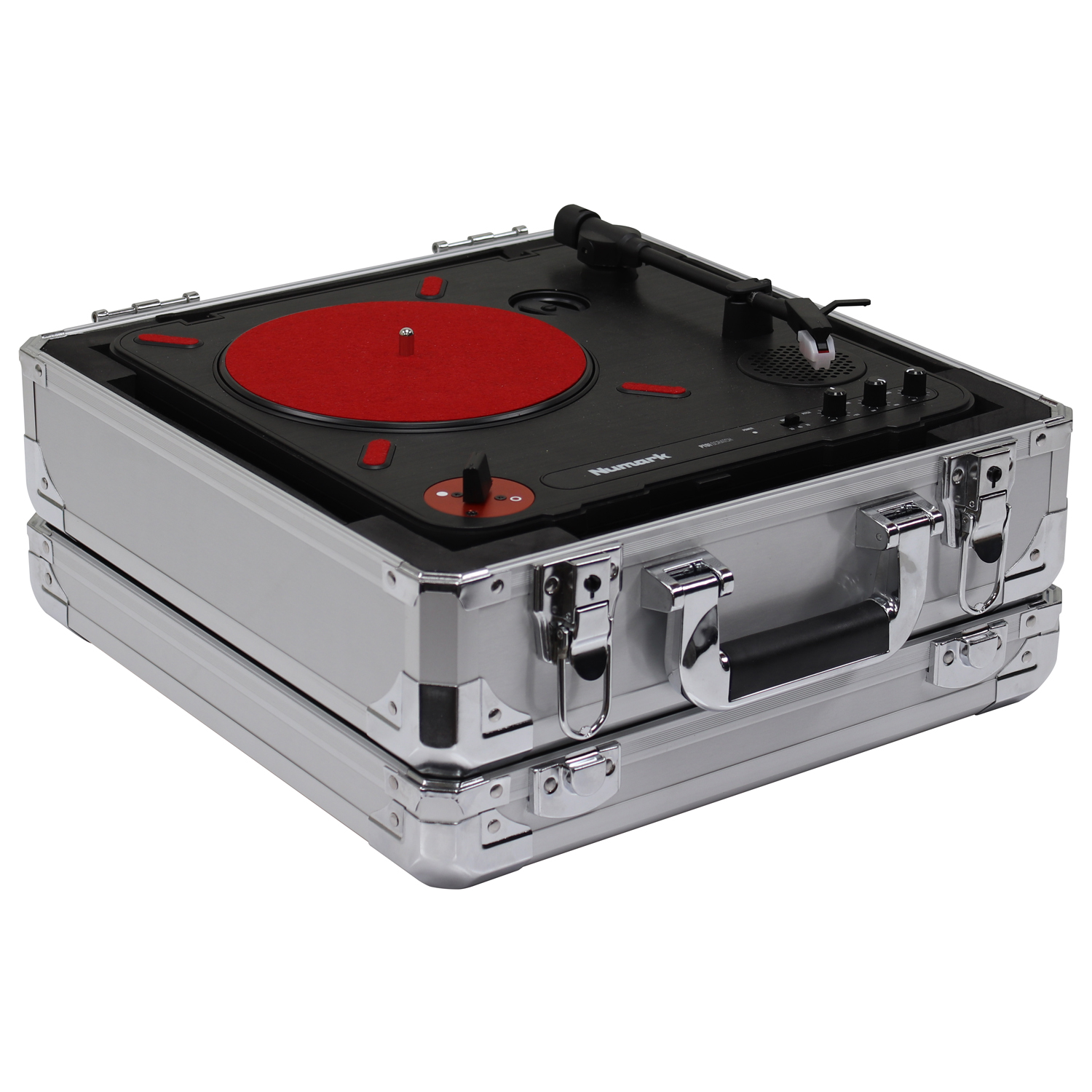 KROM Series Silver Numark PT01 Portablist Case - Image 3