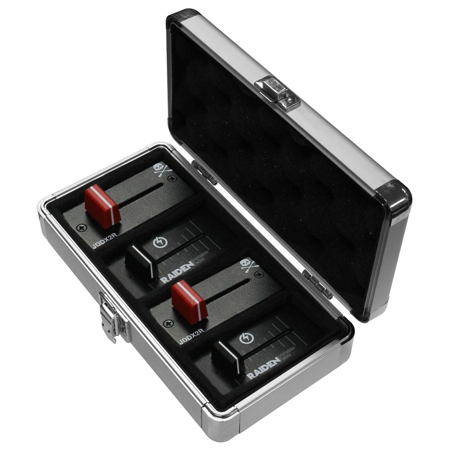 KROM Series Silver 7.72" x 3" x 1.5" Interior Compact Utility Accessory Case - Image 4