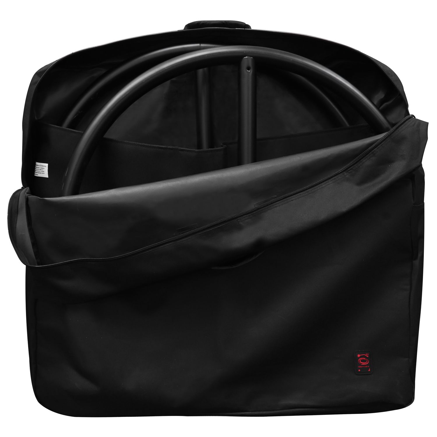 Black 10' Wide Halo Ring Mobile Lighting System with Carrying Bags - Image 7