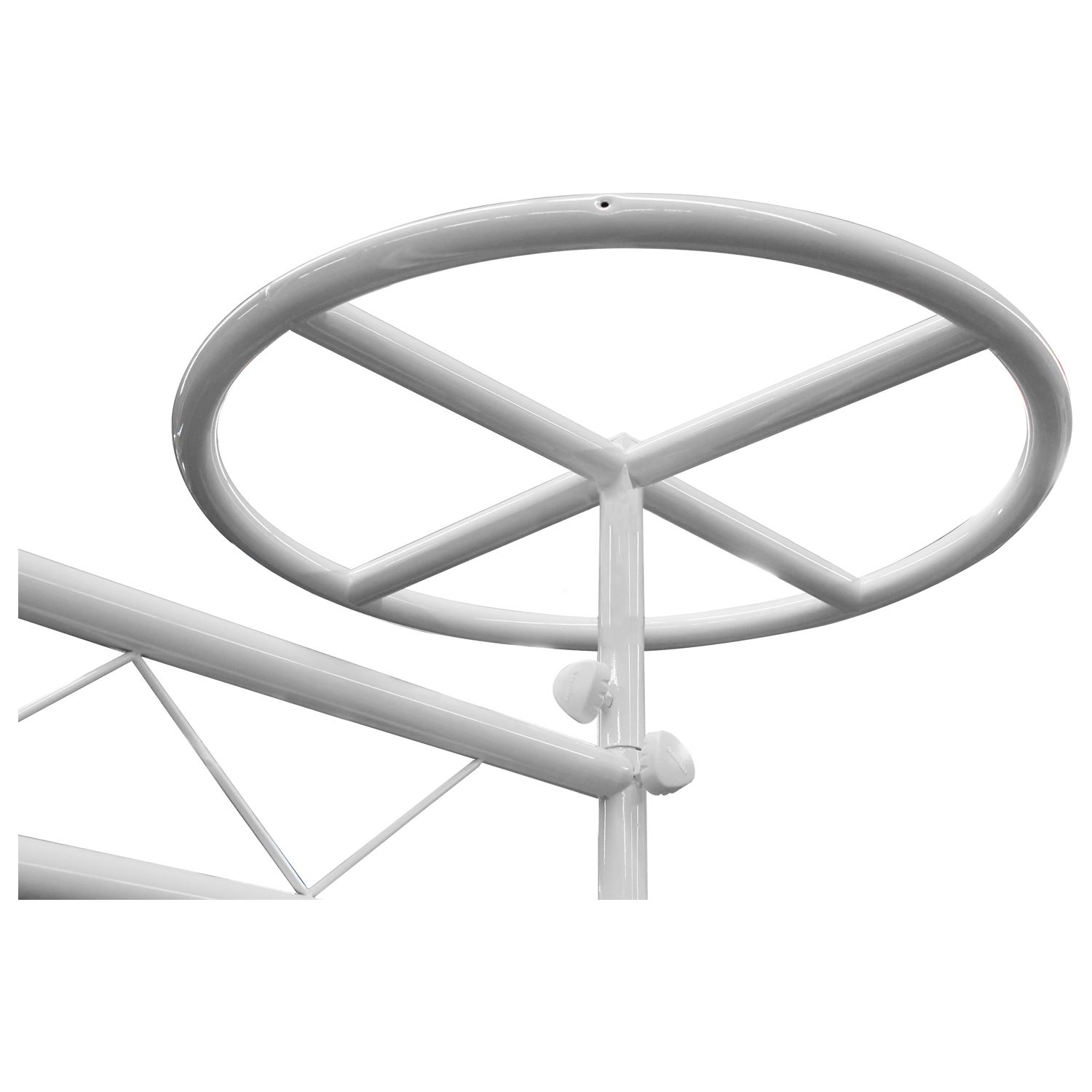 White 10' Wide Halo Ring Mobile Lighting System - Image 4