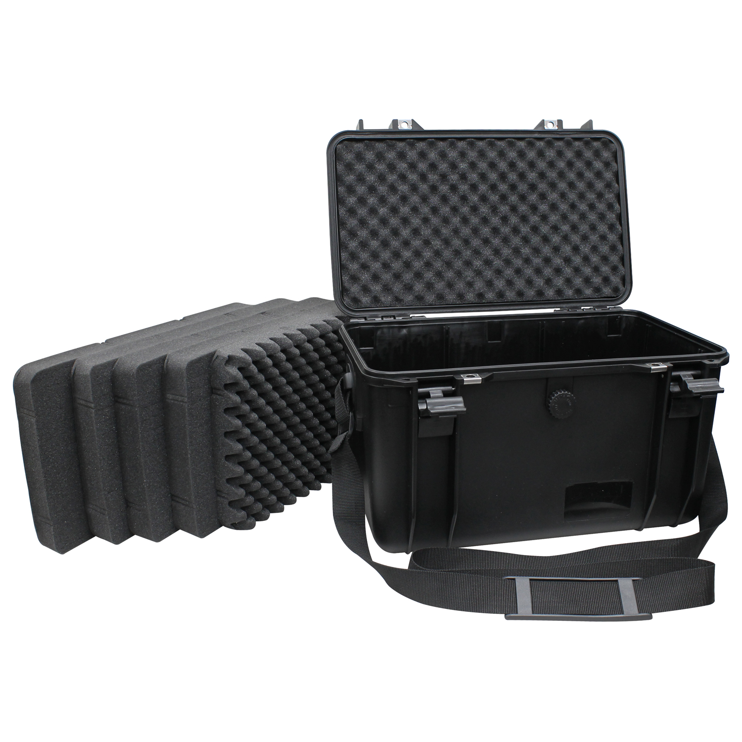 Dustproof and Watertight Utility Carrying Case with Shoulder Strap - Image 5