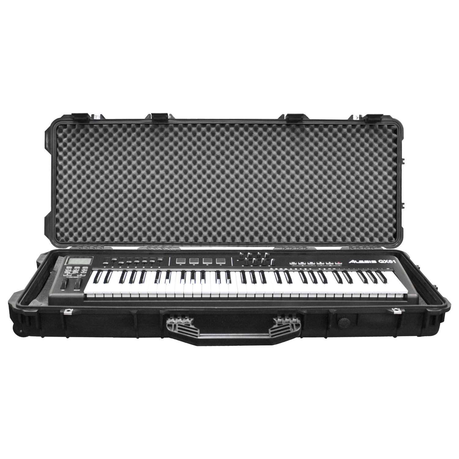 Dustproof and Watertight Utility Case with Wheels 42" x 5.5" x 14.5" Interior