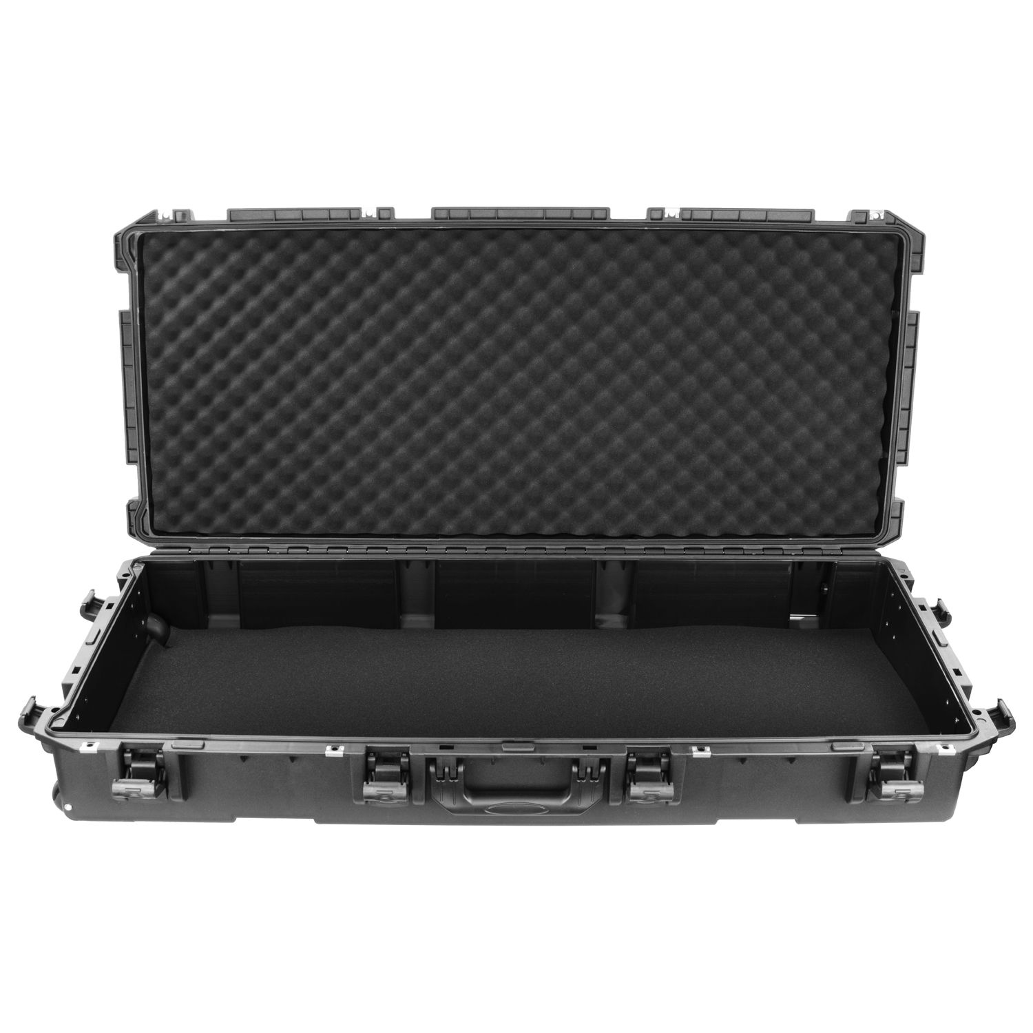 44" x 17.75" x 7" Bottom Interior Injection-Molded Utility Case with Wheels - Image 6