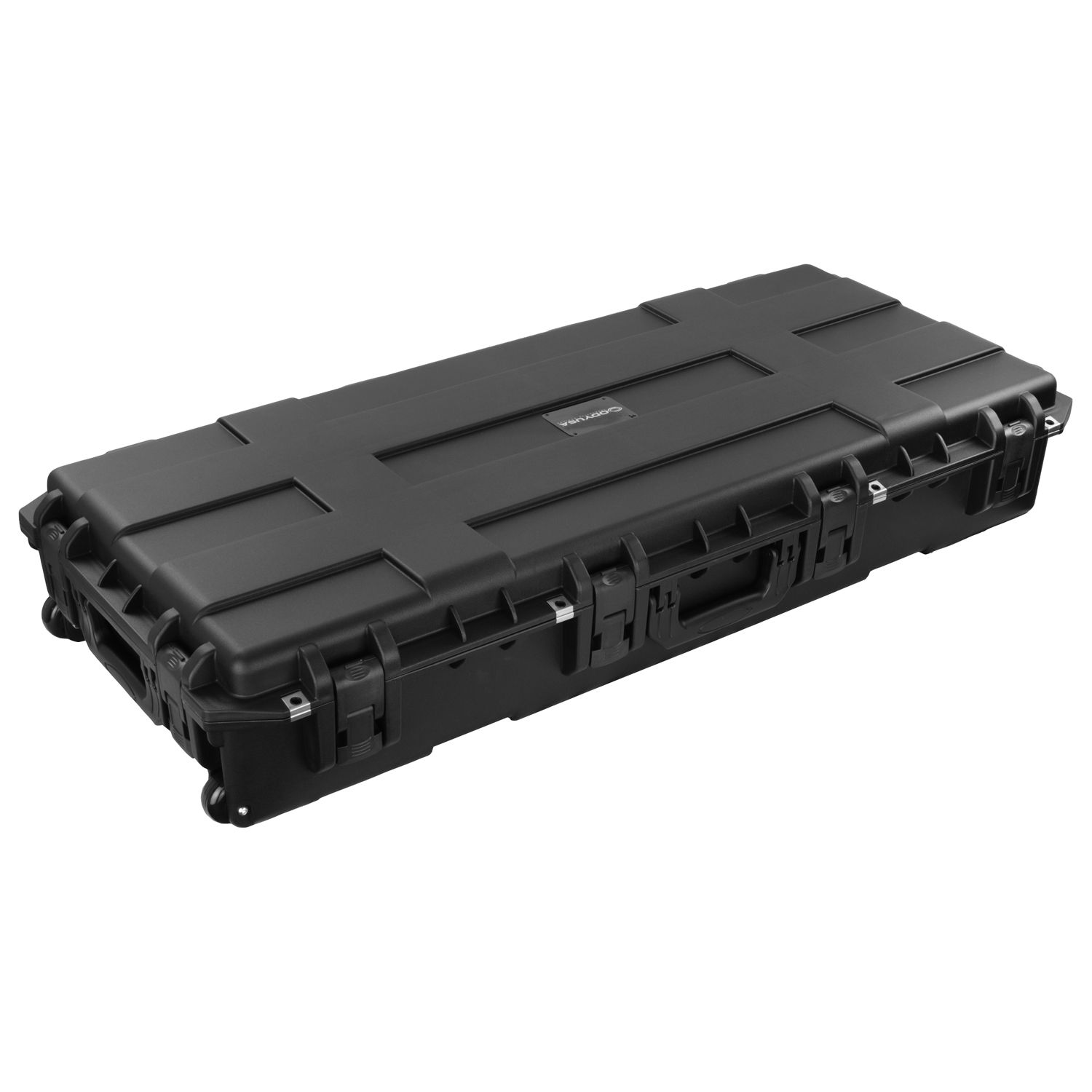 44" x 17.75" x 7" Bottom Interior Injection-Molded Utility Case with Wheels - Image 11